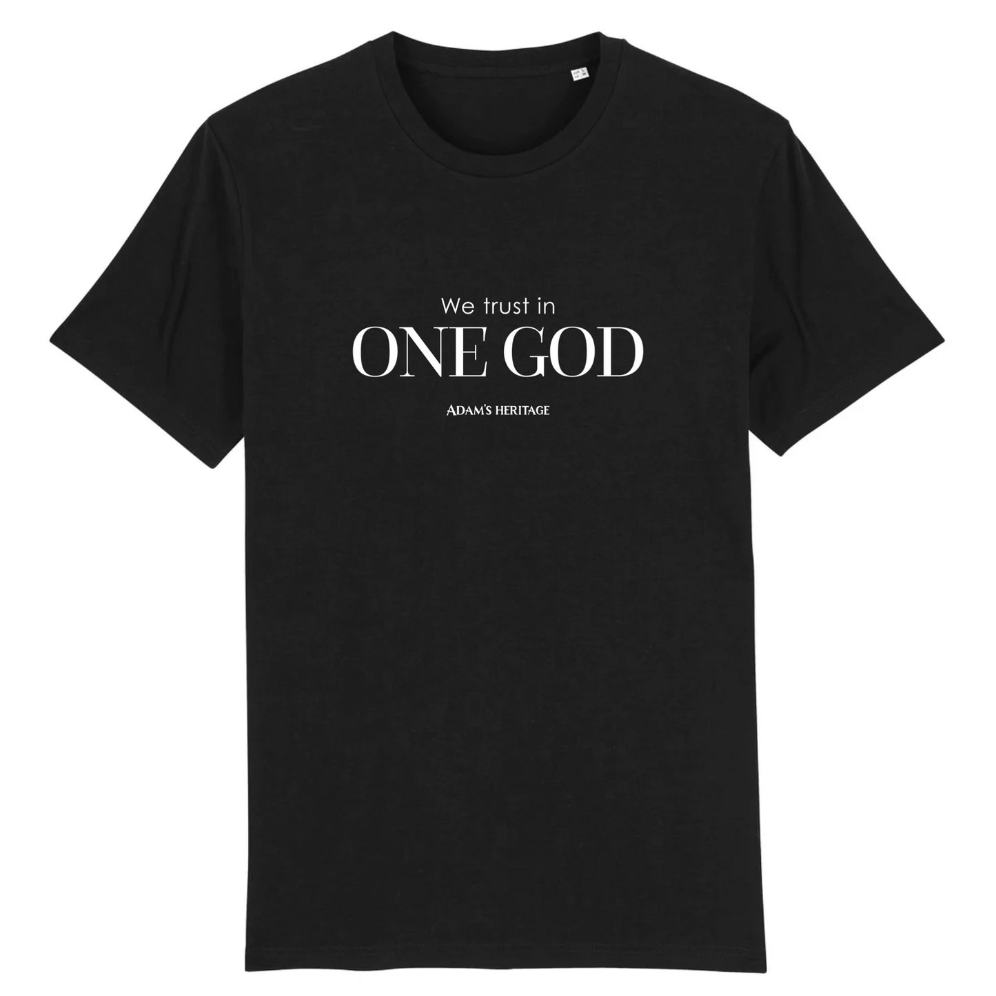 We trust in One God - T-shirt men black