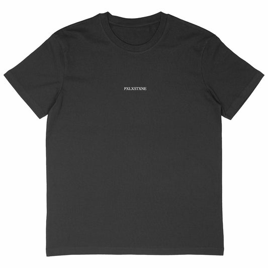 PXLXSTXNE minimalist - - t-shirt oversize, noir