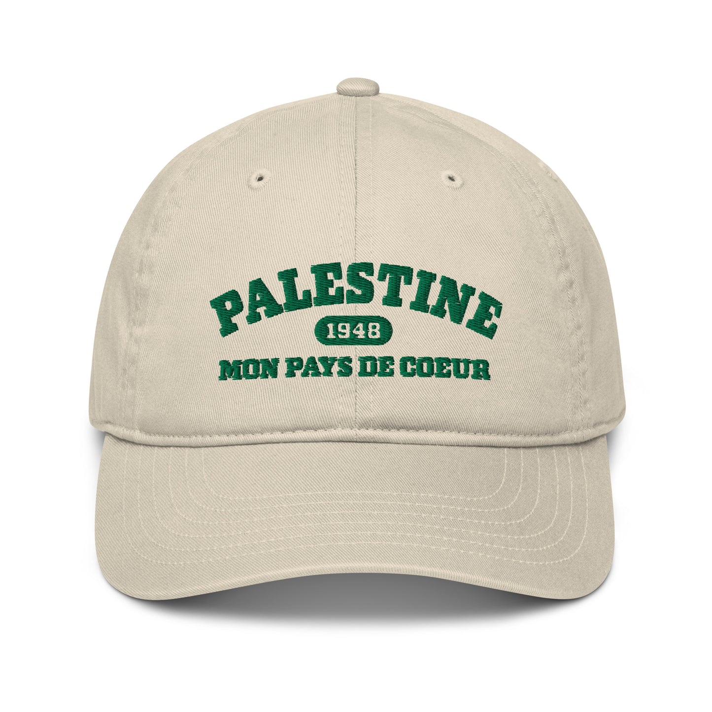 Palestine, mon pays de cœur - Casquette coton bio