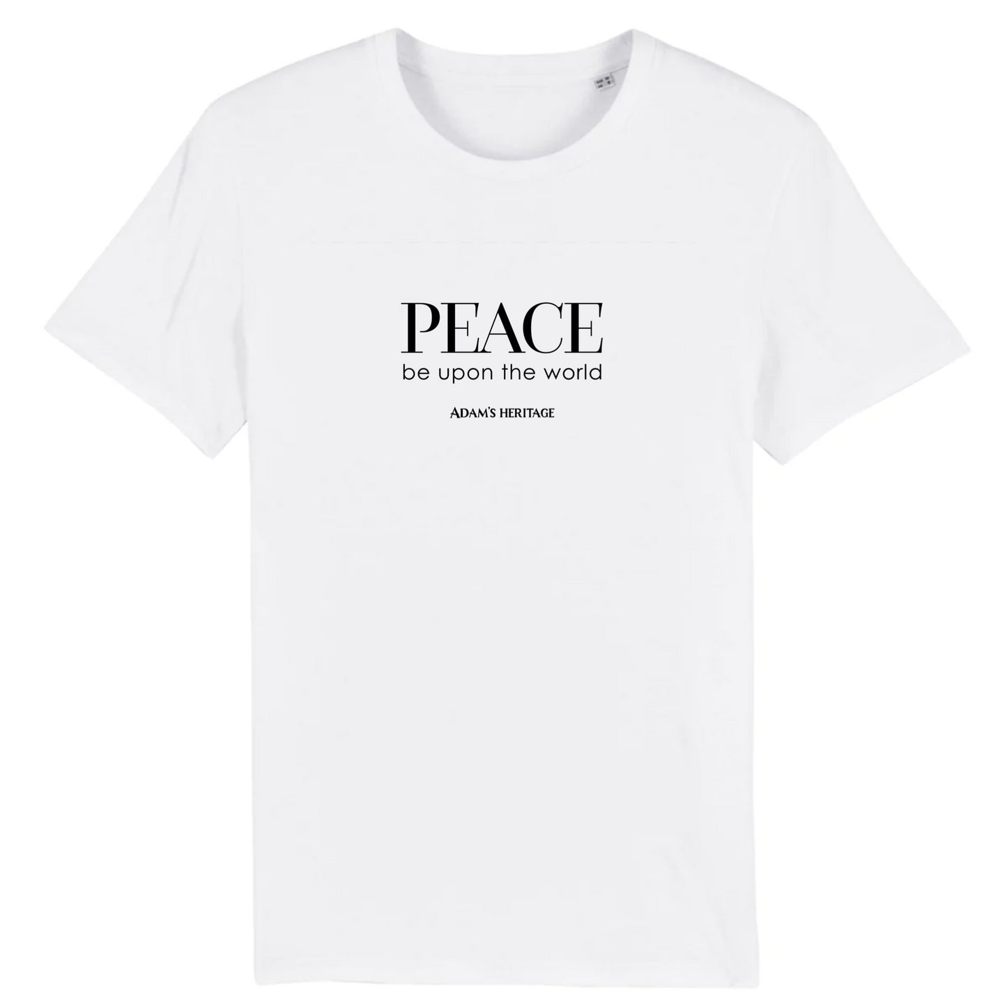 Peace be upon the world - T-shirt men white