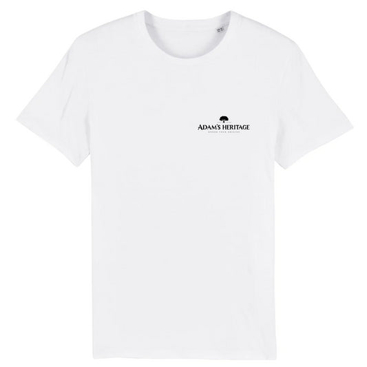 Logo Adam's Heritage - T-shirt men white