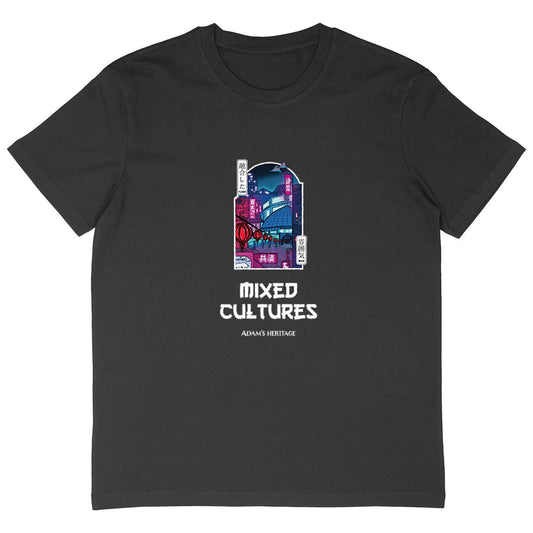 Mixed cultures - t-shirt oversize noir